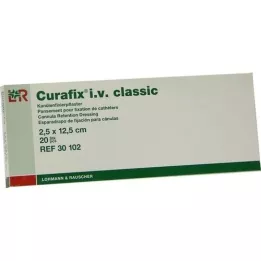 CURAFIX i.v. Plâtre classique 2,5x12,5 cm, 20 pc