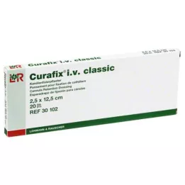 CURAFIX par intérim plâtre classique 2,5x12,5 cm, 20 pièces