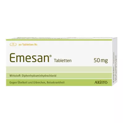 EMESAN Comprimés, 20 pièces