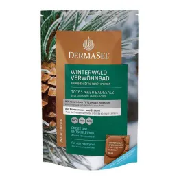 Dermasel Bain de bien-être de la forêt dhiver de la Mer Morte, 1 p