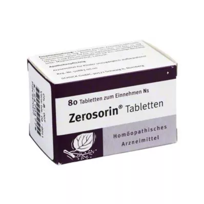 Zéro Tablettes Sorin, 80 pc