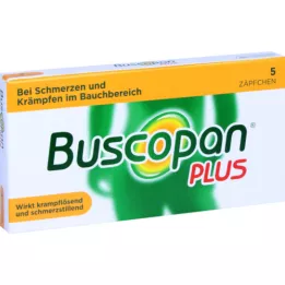 BUSCOPAN plus 10 mg / 800 mg suppositories, 5 pc