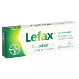 LEFAX Comprimés à mâcher, 20 pc