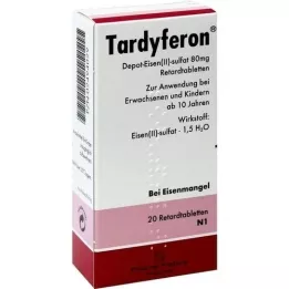 TARDYFERON Retard Tablets, 20 pc
