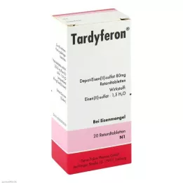 TARDYFERON Comprimés à libération prolongée, 20 unités