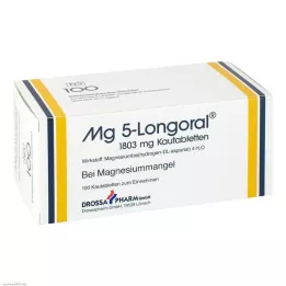 MG 5 LONGORAL Comprimés à croquer, 100 pcs