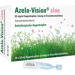 AZELA-Vision Sine 0,5 mg / ml Ratie oculaire. Einzelose., 10x0,3 ml