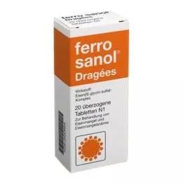 FERRO SANOL comprimés enrobés, 20 pièces