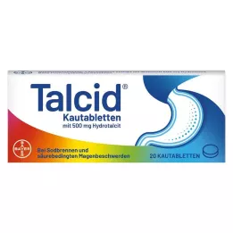 TALCID Comprimés à croquer, 20 pièces