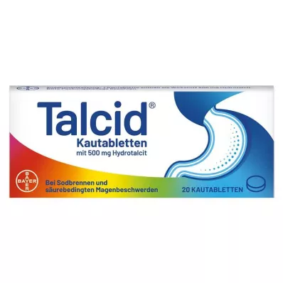 TALCID Comprimés à croquer, 20 pièces