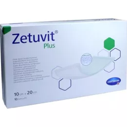ZETUVIT Plus daspiration supplémentaire compt.séril 10x20 cm, 10 pc