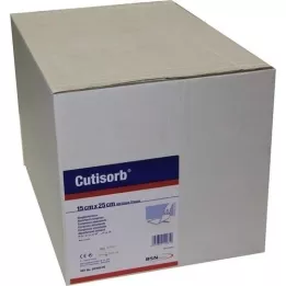 CUTISORB compresses absorbantes non stériles 15x25 cm, 100 pc