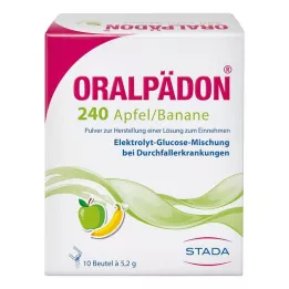ORALPÄDON 240 Poudre de pomme-banane, 10 pièces