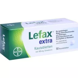 LEFAX Comprimés à mâcher supplémentaires, 50 pc