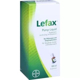 LEFAX Pompe liquide, 100 ml
