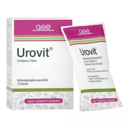 GSE Poudre de canneberge Urovit, 10X3 g