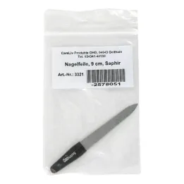 Lime à ongles saphir 9 cm, 1 pièce