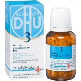 BIOCHEMIE DHU 3 Ferrum Phosphoricum D 12 comprimés, 200 pc