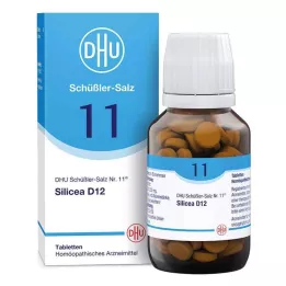 BIOCHEMIE DHU 11 comprimés de Silicea D 12, 200 pcs