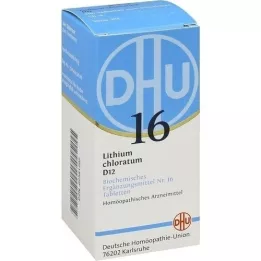 BIOCHEMIE DHU 16 Lithium chloratum d 12 comprimés, 200 pc
