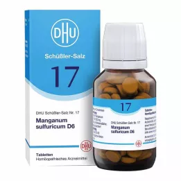 BIOCHEMIE DHU 17 Comprimés de Manganum sulfuricum D 6, 200 pcs