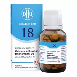 BIOCHEMIE DHU 18 Calcium sulfuratum D 6 comprimés, 200 pcs
