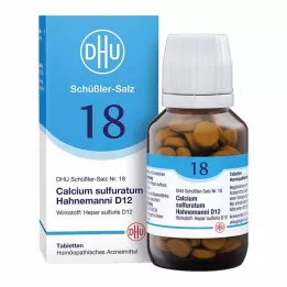 BIOCHEMIE DHU 18 Sulfuratum de calcium D 12 comprimés, 200 pc