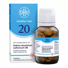 BIOCHEMIE DHU 20 Potassium aluminium.Sulfur.D 6 comprimés, 200 pc