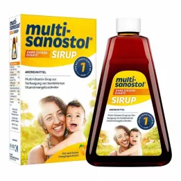 MULTI SANOSTOL sirup sans sucre ajouté, 260 g