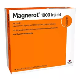 MAGNEROT 1000 AMPOULES INCHETS, 10X10 ML