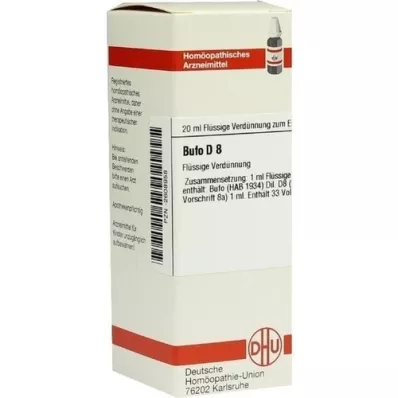 BUFO D 8 Dilution, 20 ml