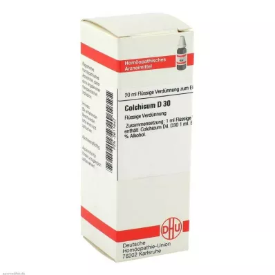 COLCHICUM Dilution D 30, 20 ml COLCHICUM Dilution D 30, 20 ml