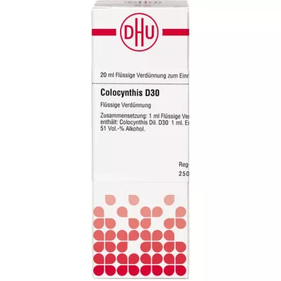 COLOCYNTHIS D30, 20 ml COLOCYNTHIS D30, 20 ml