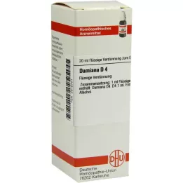 Damiana D 4 Dilution, 20 ml