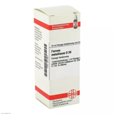 FERRUM MET D30, 20 ml FERRUM MET D30, 20 ml