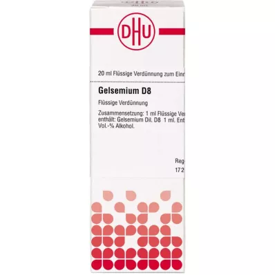GELSEMIUM D 8 Dilution, 20 ml