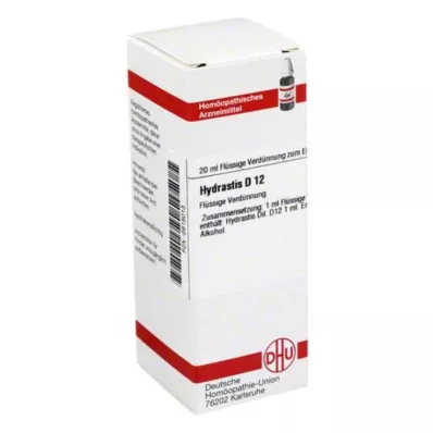 HYDRASTIS Dilution D 12, 20 ml HYDRASTIS Dilution D 12, 20 ml