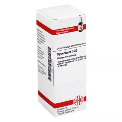 HYPERICUM Dilution D 30, 20 ml