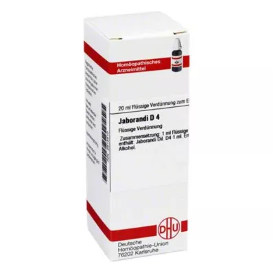JABORANDI Dilution D4, 20 ml