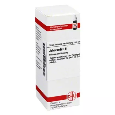 JABORANDI Dilution D 6, 20 ml JABORANDI Dilution D 6, 20 ml