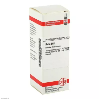 RUTA Dilution D 8, 20 ml