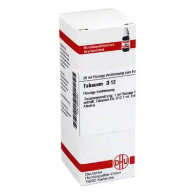 TABACUM Dilution D 12, 20 ml
