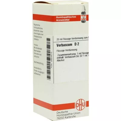 VERBASCUM Dilution D2, 20 ml