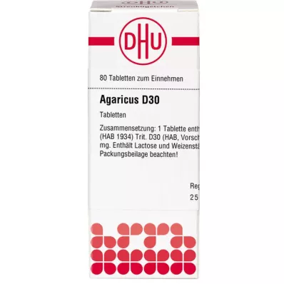 Agaricus D30, 80 pc