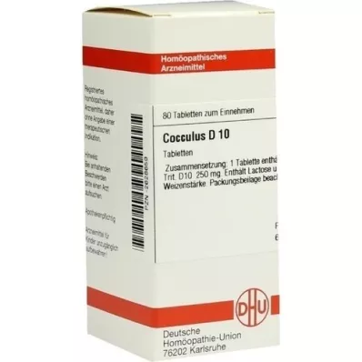 Cocculus D10, 80 pc