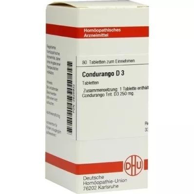 Condurango D 3, 80 pc