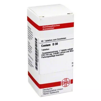 CONIUM D 30 comprimés, 80 pièces