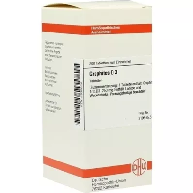 GRAPHITES d 3 comprimés, 200 pc