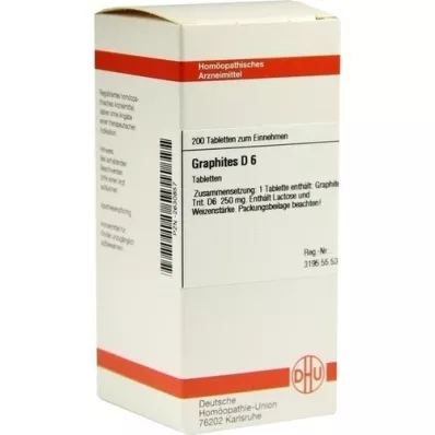 GRAPHITES d 6 comprimés, 200 pc