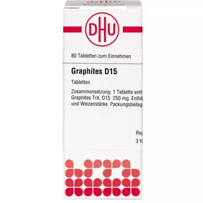 GRAPHITES D 15 comprimés, 80 pc GRAPHITES D 15 comprimés, 80 pc